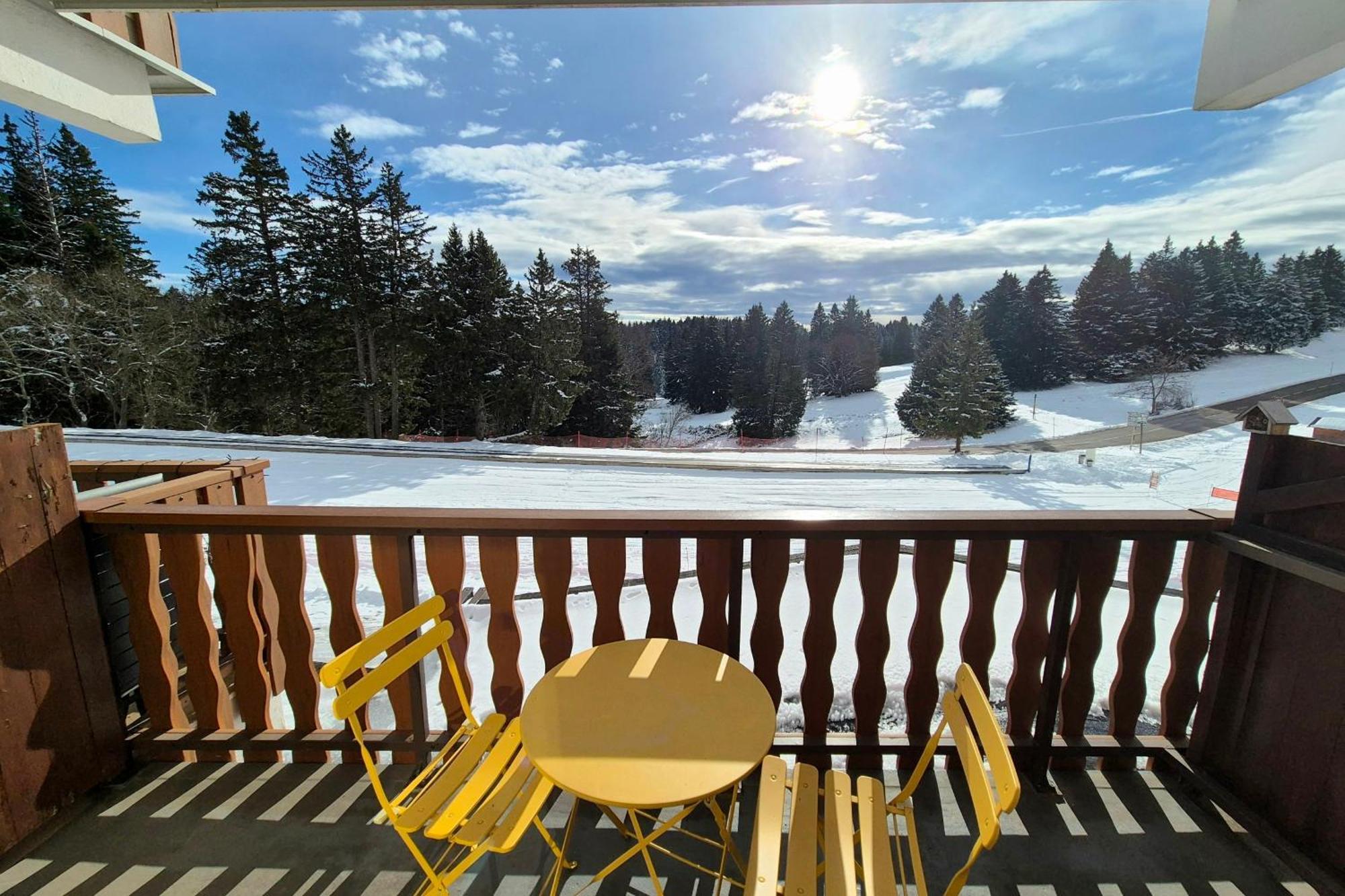 Chaleureux Studio Au Pied Des Pistes - Le Refuge Ле-Дезерт Экстерьер фото